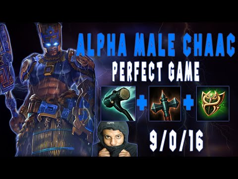 PERFECT ALPHA MALE CHAAC SOLO How to play Chaac in Season 9 SMITE