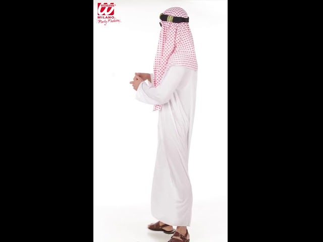 Vídeo relacionado con W WIDMANN MILANO Party Fashion - traje de jeque árabe, túnica, Oriente, sultán, disfraces de carnaval