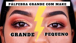 Pálpebra pequena nunca mais!