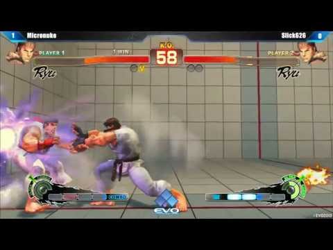 [EVO 2013 SSFIV AE] Micronuke (Ryu) vs Slick626 (Akuma, Ryu)