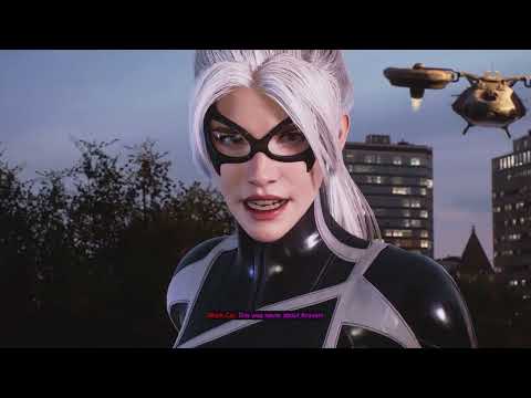 Spider-Man 2 Miles Chasing Black Cat Trough New York