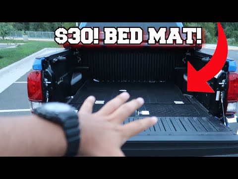WALMART HAS BED MATS!? $30 BED MAT! (3RD GEN TACOMA)