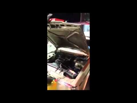 TANTO BLACK "SHOWS HOW HE START HIS VOLVO IN STYLE"