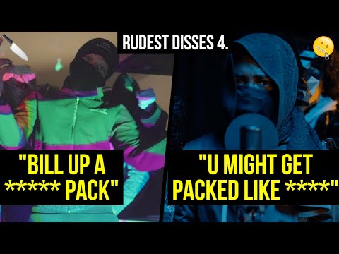 RUDEST DISSES IN UK DRILL: PART 4 (Malistrip, E1, PR.SAD..)