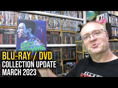 BLU-RAY / DVD Collection Update - March 2023 (Action / Horror / Sci-Fi / Hong Kong)