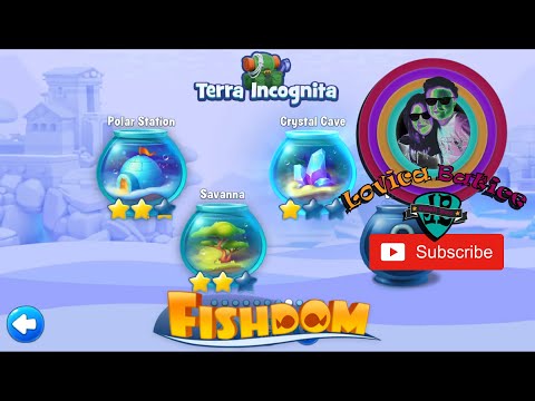 Fishdom - Level 4041 - 4045 - Aquarium Crystal Cave - Gameplay