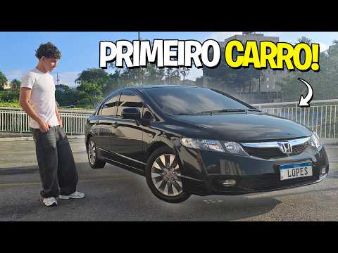 FINALMENTE COMPREI MEU PRIMEIRO CARRO! 🔥 Civic G8