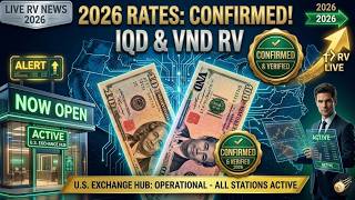 🚨 IQD & VND Rates Live: U.S. Exchange Centers Fully Operational Today! 💥💰