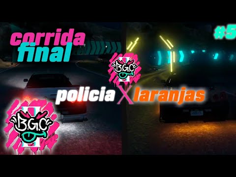 BAGUNCINHA 2.0 - CORRIDA FINAL! POLÍCIA VC LARANJAS! QUEM GANHOU? #5 - GTARP