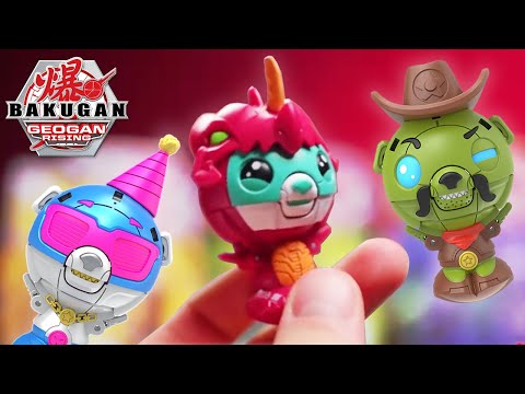 ALL 6 NEW Cubbos Unboxed! - Bakugan: Geogan Rising EXCLUSIVE TOYS