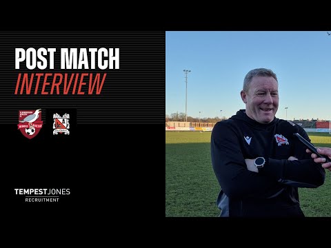 Scarborough Post-Match Interview: Steve Watson