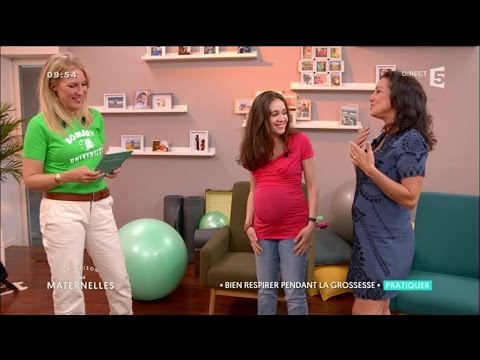 Comment bien respirer pendant la grossesse - Tuto d'Hafida - La Maison des Maternelles