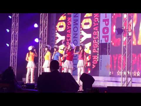 Crayon pop - Saturday night + Uh-ee in Mongolia