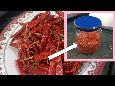 How to Make Chili Flakes at Home | Spicy & Simple Method