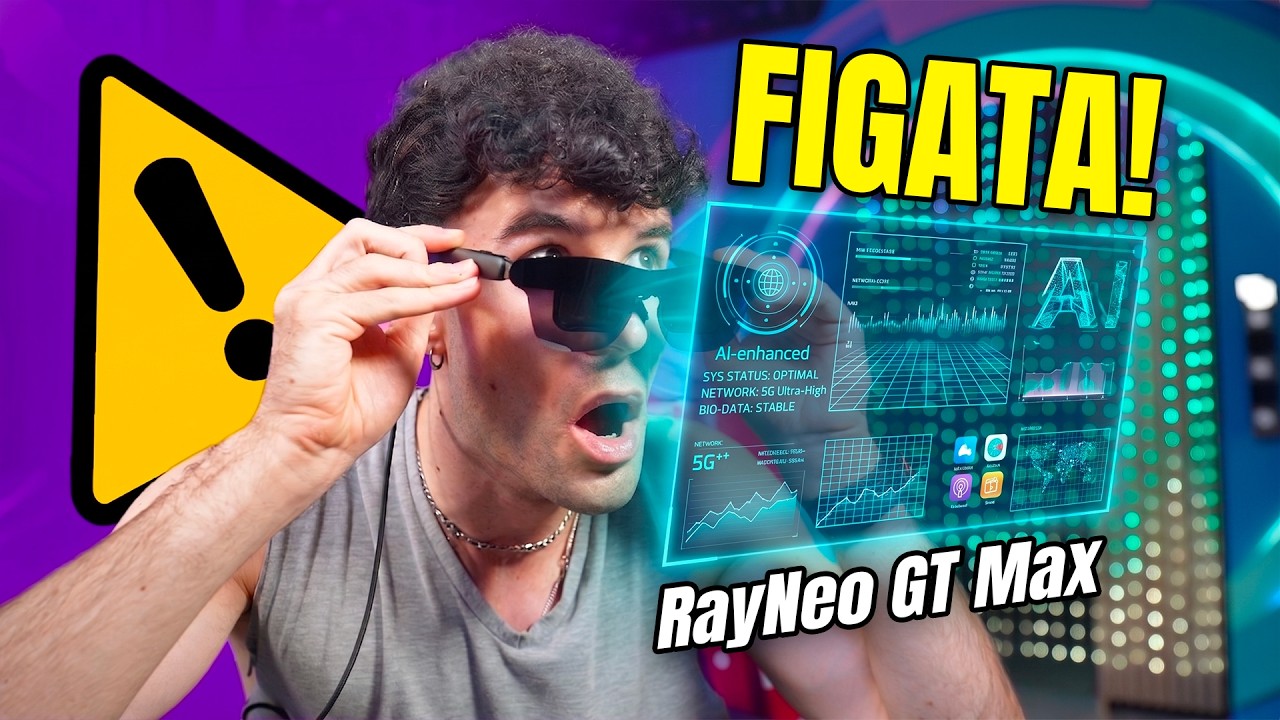 HO PROVATO DEGLI OCCHIALI TECH FUTURISTICI PER LA PRIMA VOLTA! 🤩 *RAYNEO GT MAX