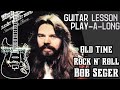 Old Time Rock N Roll By Bob Seger Guitar Lesson Chord Play A Long Simple N Easy Music Lessons