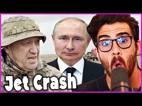 HasanAbi Reacts to Wagner Group Leader DEAD After Fiery Jet Crash Near Moscow