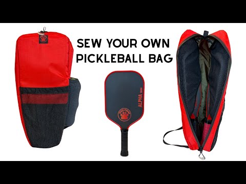How to Sew Your Own Pickleball Paddle Bag
