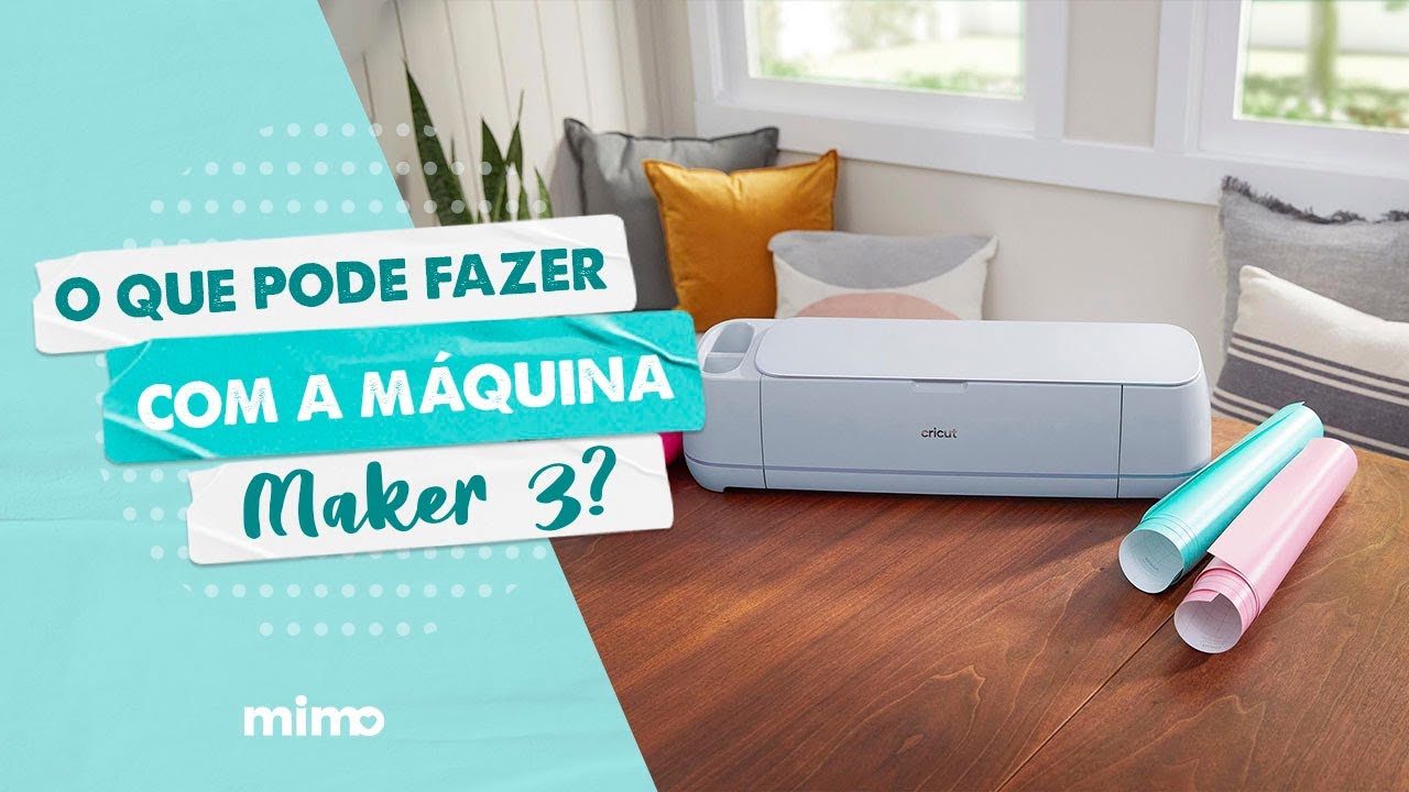 O Que Pode Fazer Com a Máquina Cricut Maker 3?