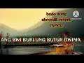 Ang Bwi Burlung Butur Dwimakow Bwrwi Barnw BodoSong Slowed Reverb Lyrics Video