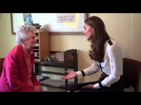 The Duchess of Cambridge visits Bletchley Park