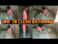 How Indian Girl Bathroom Cleaning Routine