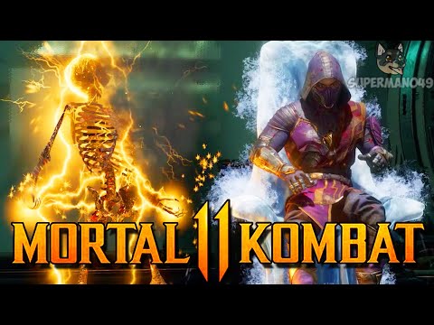 The Klassic Rain Lightning Brutality! - Mortal Kombat 11: "Rain" Gameplay
