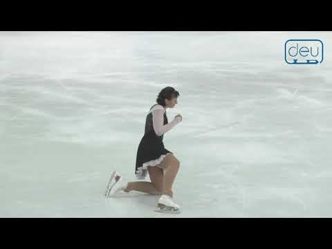 Olga Dubko. Oberstdorf 2019. Gold Ladies II FS. 11 place