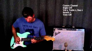 Video thumbnail for Fender 68 Custom Vibrolux Demo by Six String Show