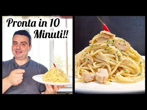 Spaghetti Aglio Olio e Tonno ECONOMICA e BUONISSIMA ๐