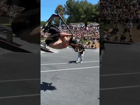 Matis Neyroud - manual FS crook front flip ☠️