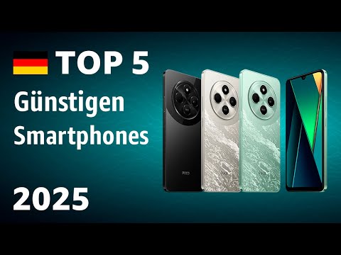 TOP-5: The best affordable smartphones – Test 2025!