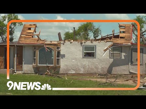Tornado destroys home near Sterling