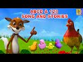 ABCD & 123  Songs & Stories | Kids Animation Tamil | Kids Songs and Stories | Kids Cartoon