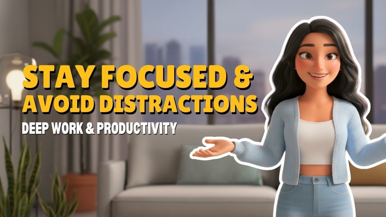 [B2] Stay Focused & Avoid Distractions 🎯 | Deep Work & Productivity English