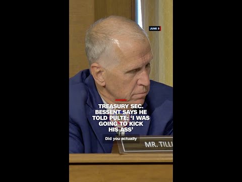 Treasury Sec. Bessent says he told Pulte: ‘I was going to kick his ass’