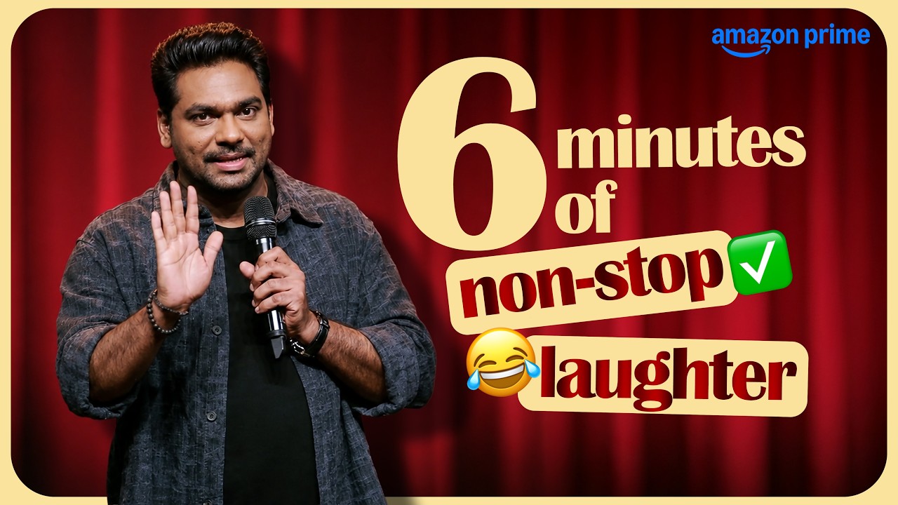 Zakir Khan And 6 Mins Of Unlimited Laughter 🤣 | @ZakirKhan | Stand Up Comedy | Prime Video India