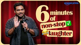 Zakir Khan And 6 Mins Of Unlimited Laughter 🤣 | @ZakirKhan | Stand Up Comedy | Prime Video India MQDEFAULT Thumbnail