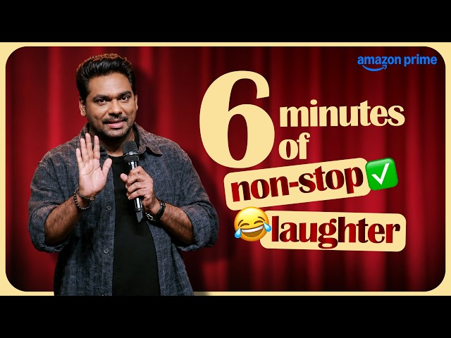 Zakir Khan And 6 Mins Of Unlimited Laughter 🤣 | @ZakirKhan | Stand Up Comedy | Prime Video India SDDEFAULT Thumbnail