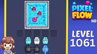 Pixel Flow Level 1061 Solution Walkthrough