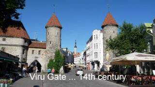 Tallinn Estonia Old Town Churches Towers Travel