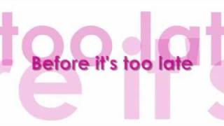 Westlife - Before It&#39;s Too Late (Lyrics Video)