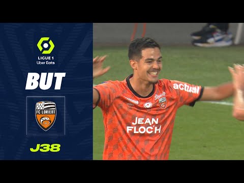 But Romain FAIVRE (36' - FCL) FC LORIENT - RC STRASBOURG ALSACE (2-1) 22/23