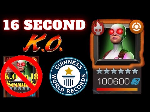 Killing Act 7.1.6 GWENPERION Boss The FASTEST | Marvel Contest of Champions