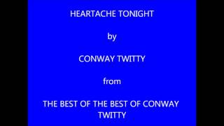 Conway Twitty Heartache Tonight