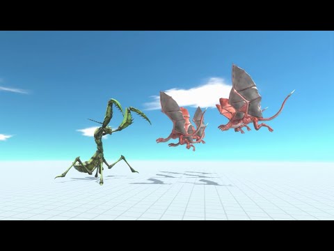 Mantis VS ARMY - Animal Revolt Battle Simulator Mantis