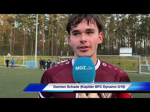 Talente des BFC Dynamo auf dem Sprung in die Herren-Regionalliga - Trainer und Kapitän im Interview
