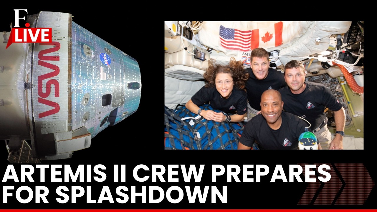 NASA Artemis II LIVE: Crew Completes Record-breaking Trip Around the Moon, Prepares for Splashdown