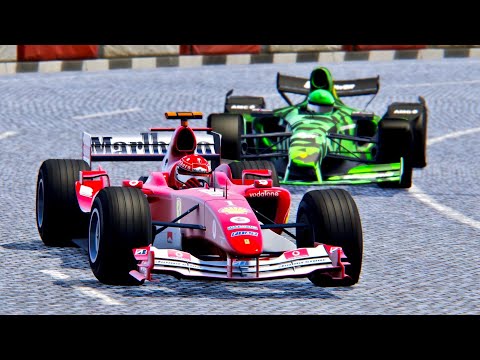 2021 Formula Rapide vs Ferrari F1 2004 - Highlands