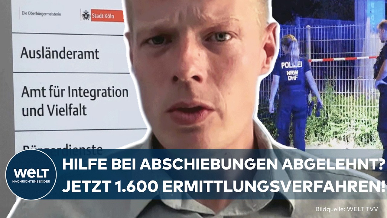 KÖLN: Neue Details! Abschiebe-Streit eskaliert! LKA zählt rund 1.600 Ermittlungsverfahren